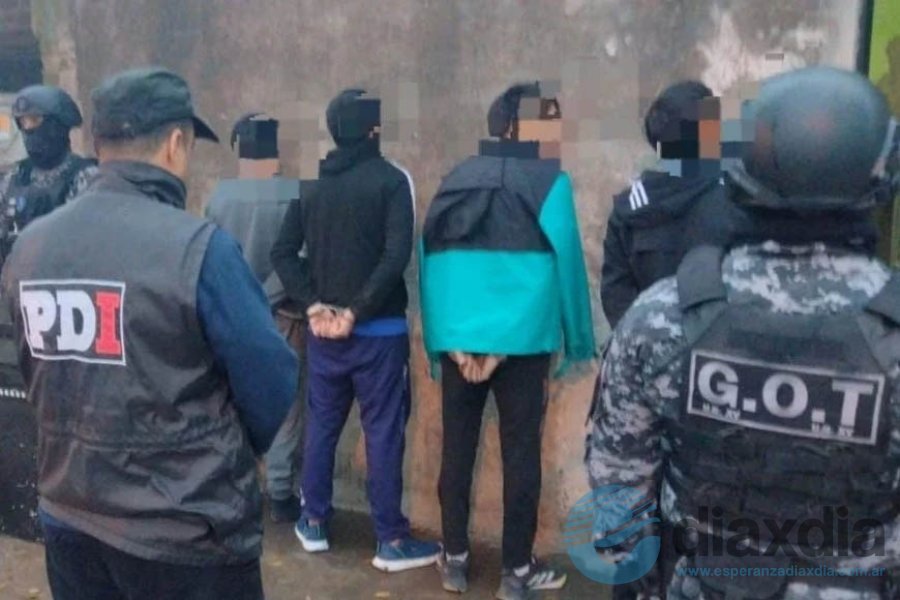 El operativo realizado por PDI en Esperanza