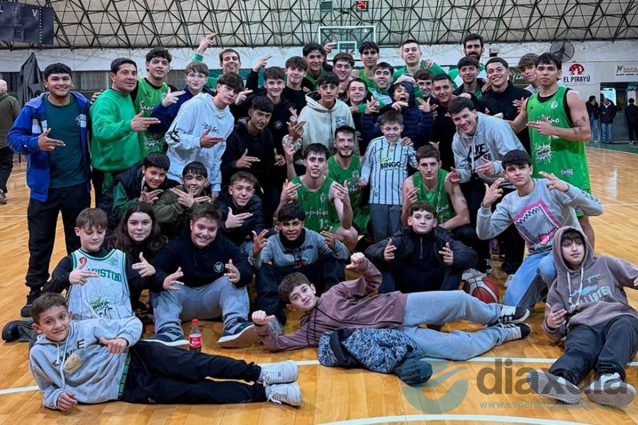 El plantel de Sanjustino festeja el triunfo