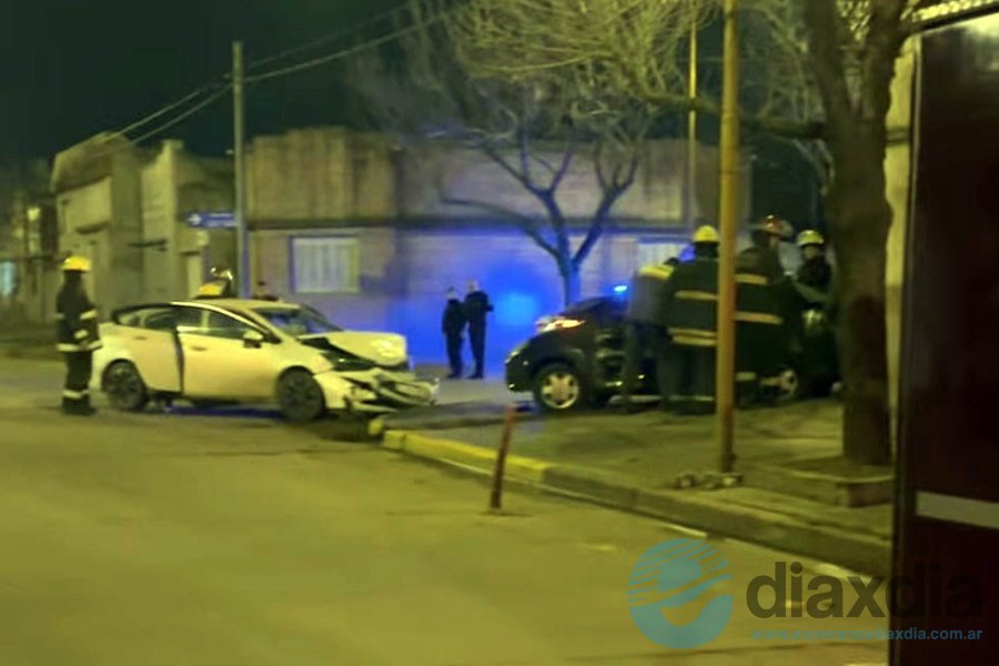 El choque se produjo esta madrugada El choque se produjo esta madrugada