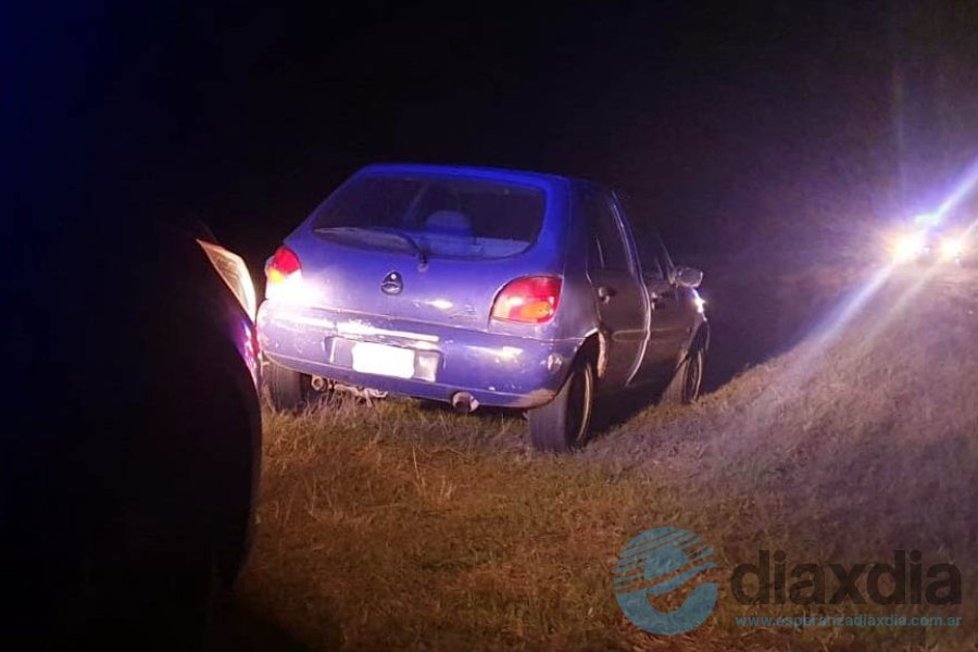 El auto encontrado en Cululú