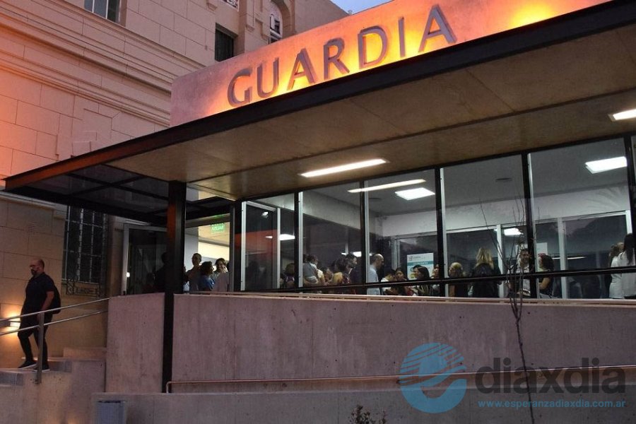 Guardia de emergencias del Hospital Cullen