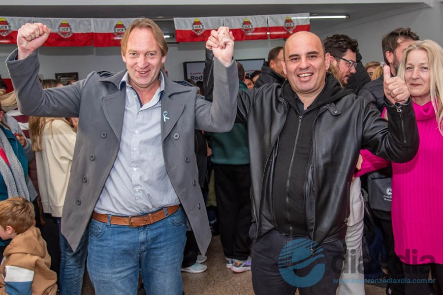 El intendente y el concejal ganador de las elecciones - RRSS