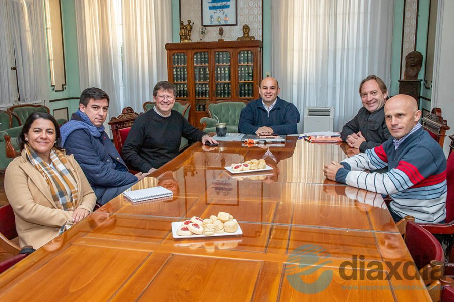 El intendente recibió a los concejales electos