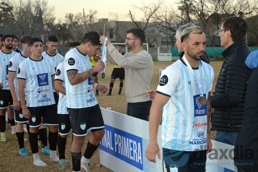 La premiación del subcampeón