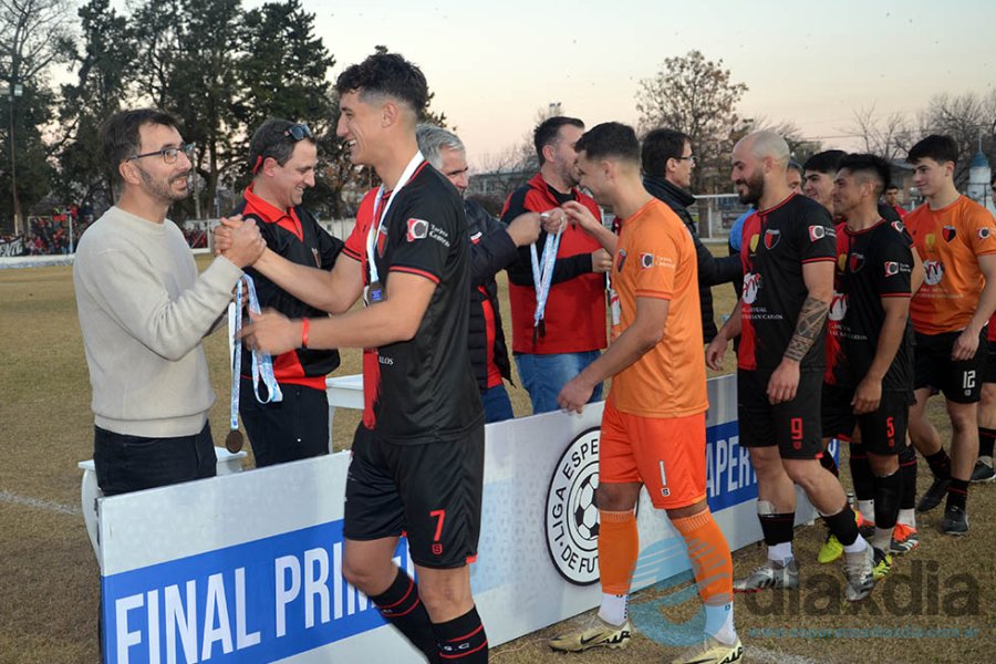 La premiación del campeón