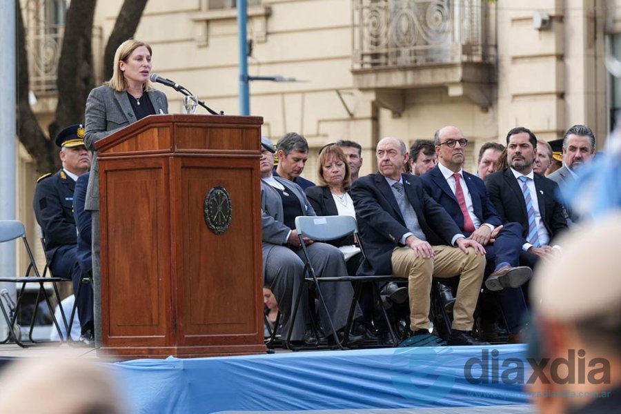 Gisela Scaglia presidió el acto