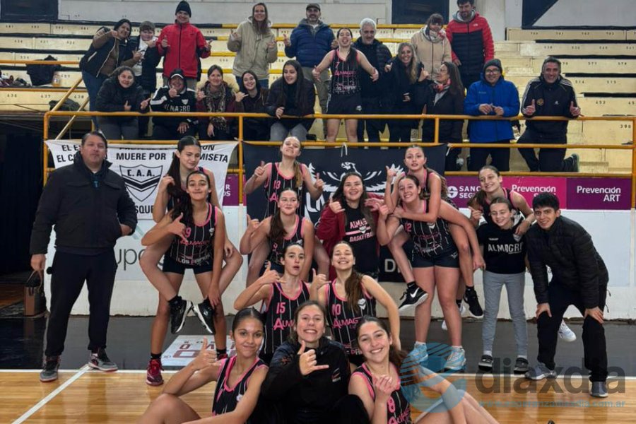 Las chicas U15 de Almagro en Sunchales