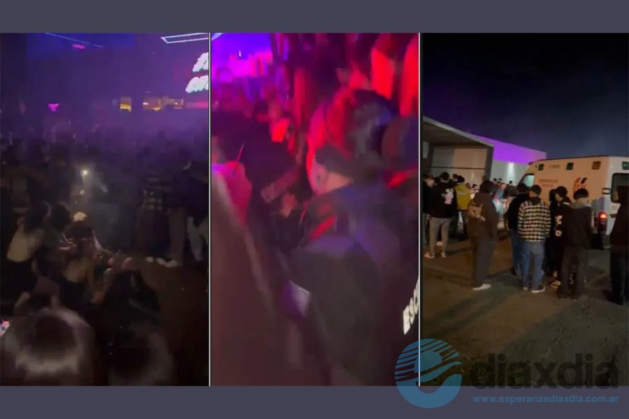 Incidentes el fin de semana en un boliche local.