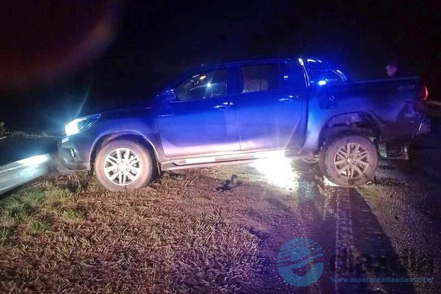 La camioneta estrellada en ruta 11 La camioneta estrellada en ruta 11