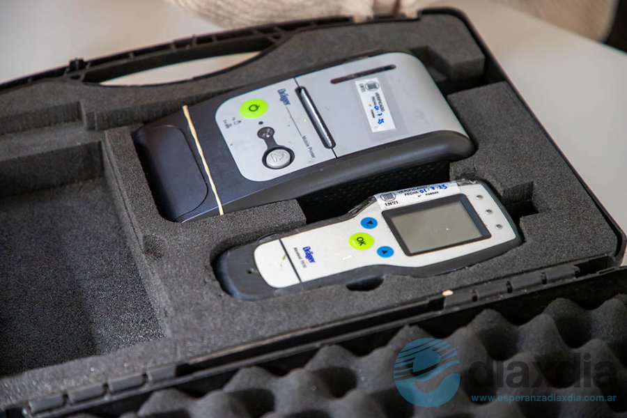 El moderno equipo fue cedido en comodato por APSV El moderno equipo fue cedido en comodato por APSV