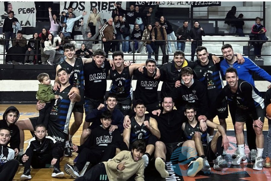 Festejo de la victoria esperancina