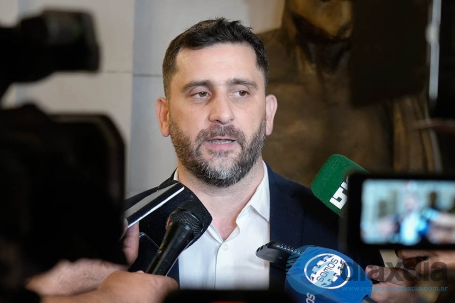 Mariano Cuvertino en declaraciones a la prensa Mariano Cuvertino en declaraciones a la prensa