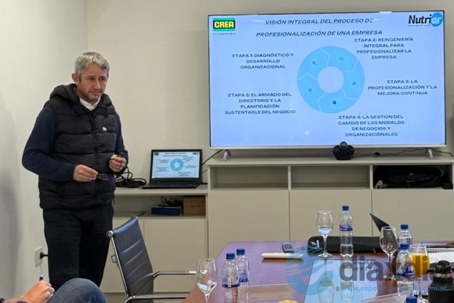 David Sarmiento en una capacitación David Sarmiento en una capacitación