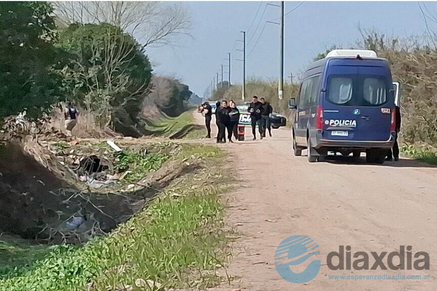 El lugar del macabro hallazgo El lugar del macabro hallazgo