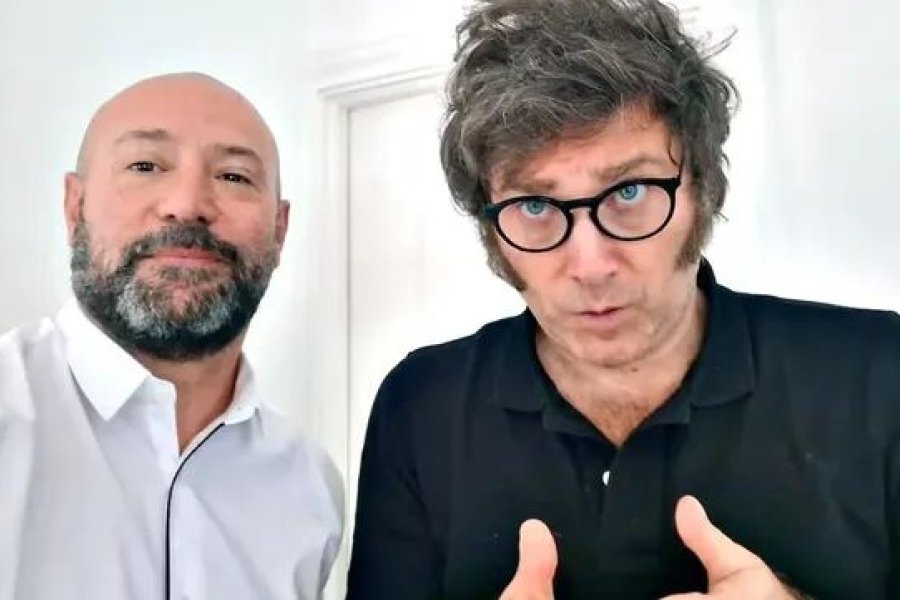 Spagnuolo es amigo íntimo de Milei. Spagnuolo es amigo íntimo de Milei.