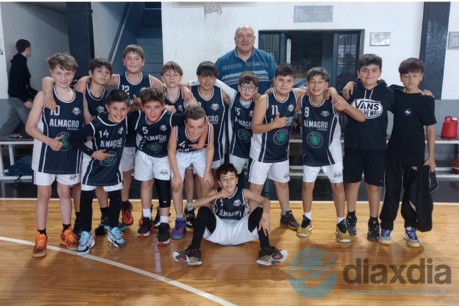 El equipo U13 que ganó el clásico