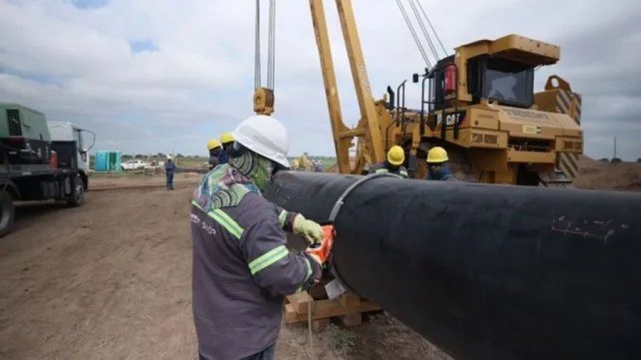 El gasoducto tomará gas del GNEA a la altura de Esperanza.