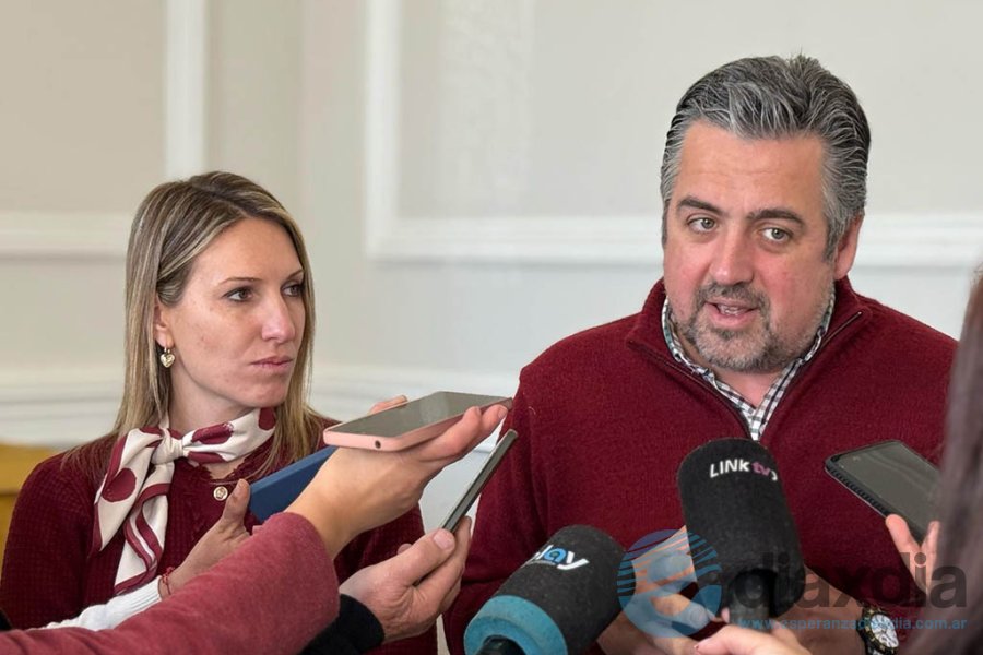 Pablo Cococcioni y Virginia Coudanes