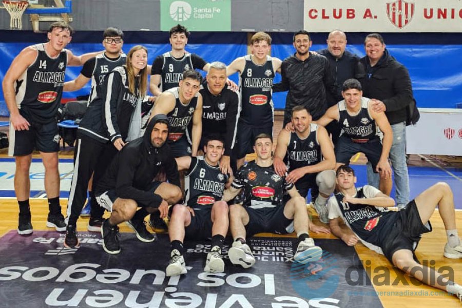 El festejo de Almagro A en Unión SF El festejo de Almagro A en Unión SF