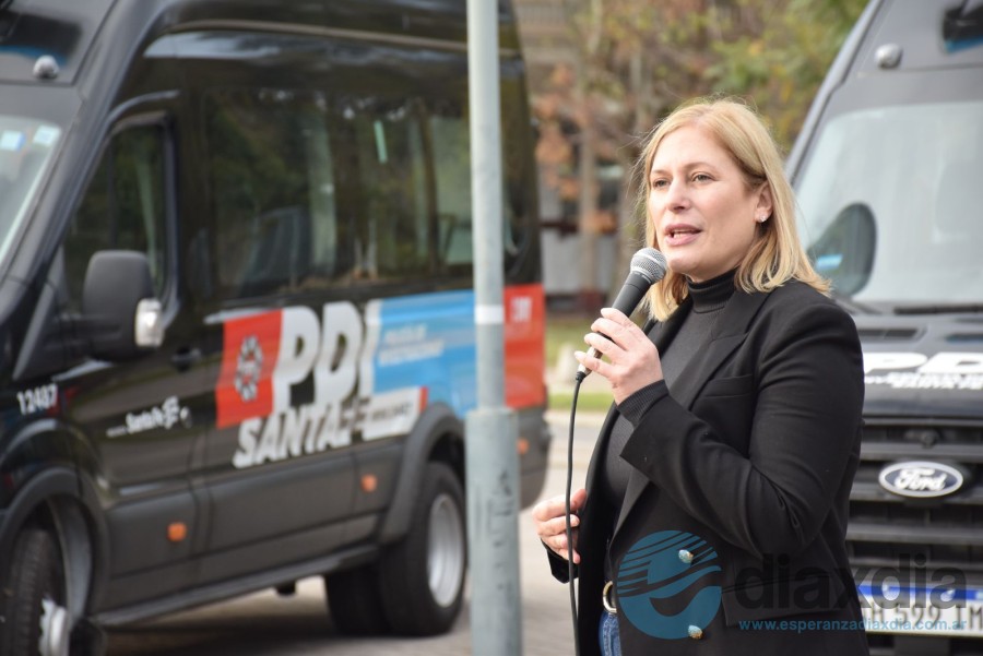 La vicegobernadora participó del acto - Prensa Gobierno Santa Fe