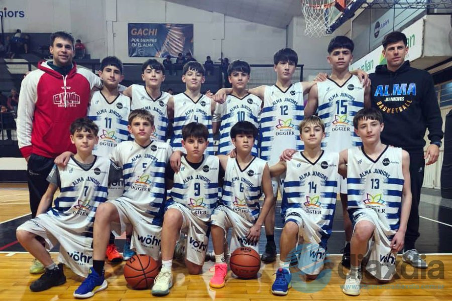 El equipo U13 de Alma Juniors