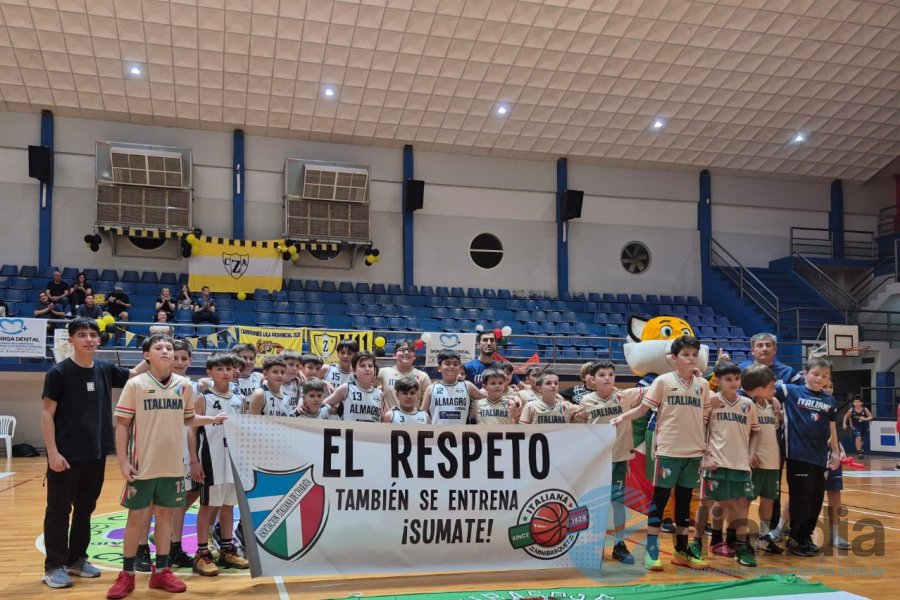 Los U11 de Almagro en Charata, Chaco.