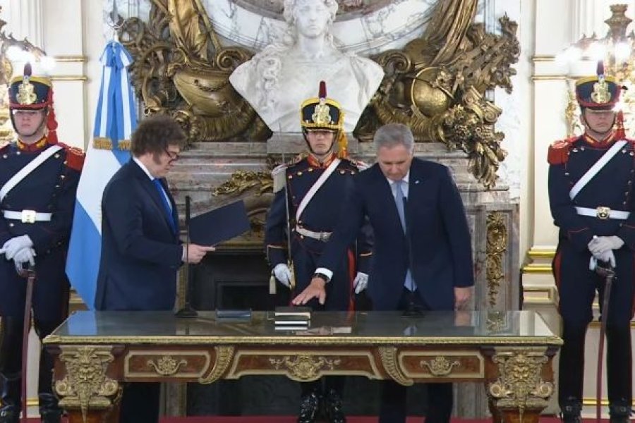 Pablo Quirno asumió como nuevo Canciller. Pablo Quirno asumió como nuevo Canciller.