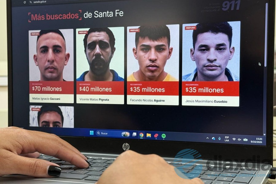 Los más buscados y sus recompensas