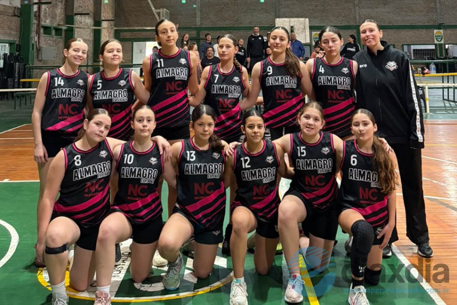 El equipo femenino de Almagro en Infantiles