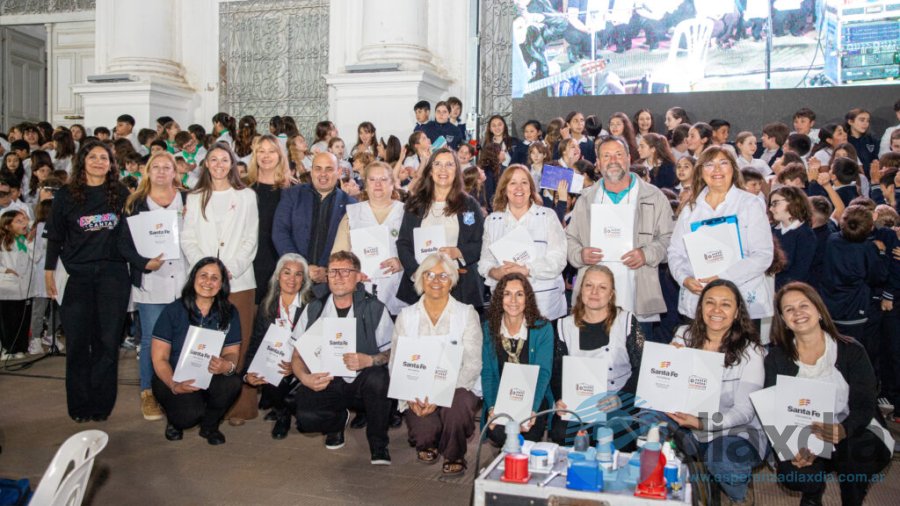 Docentes de las escuelas participantes - Prensa Municipalidad