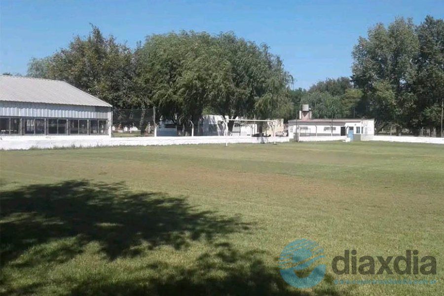 El predio donde se jugaba el partido