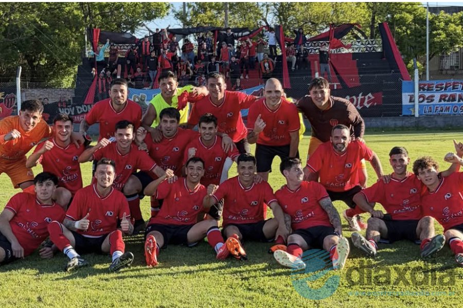 El festejo del equipo y su gente